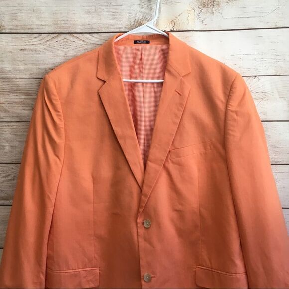 SADDLEBRED BLAZER‎ IN ORANGE. PERFECT FOR FALL AND HALLOWEEN! - Picture 2 of 13